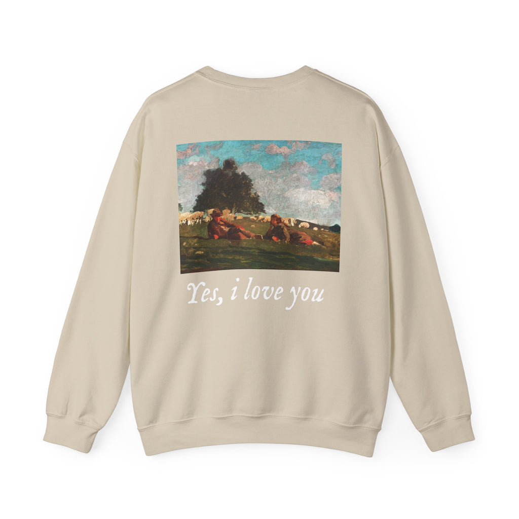 Vintage Pastoral, Unisex Crewneck Sweatshirt (Personalizable)