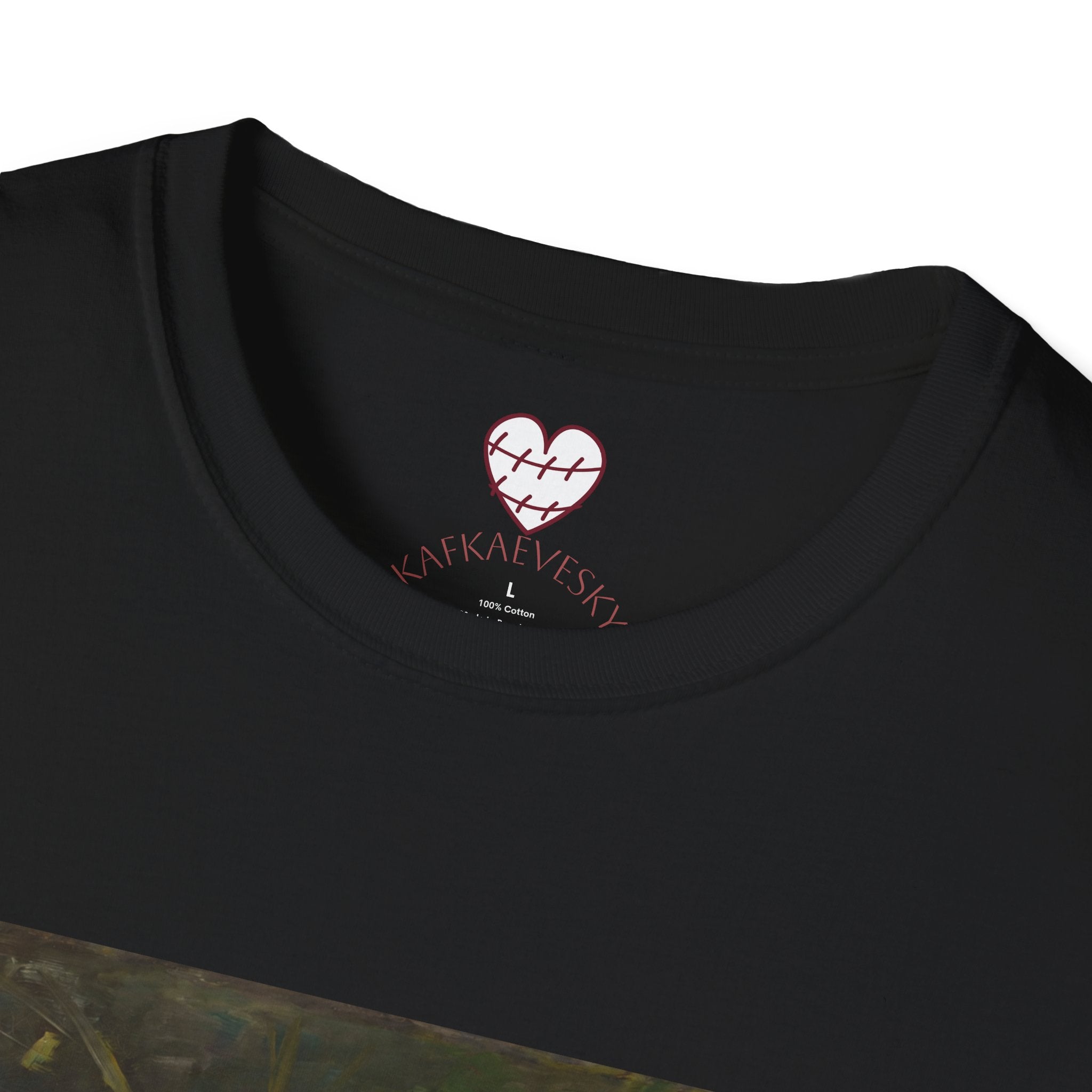 Vintage Cottagecore Tee — "To live too, have known the hush between heartbeats"