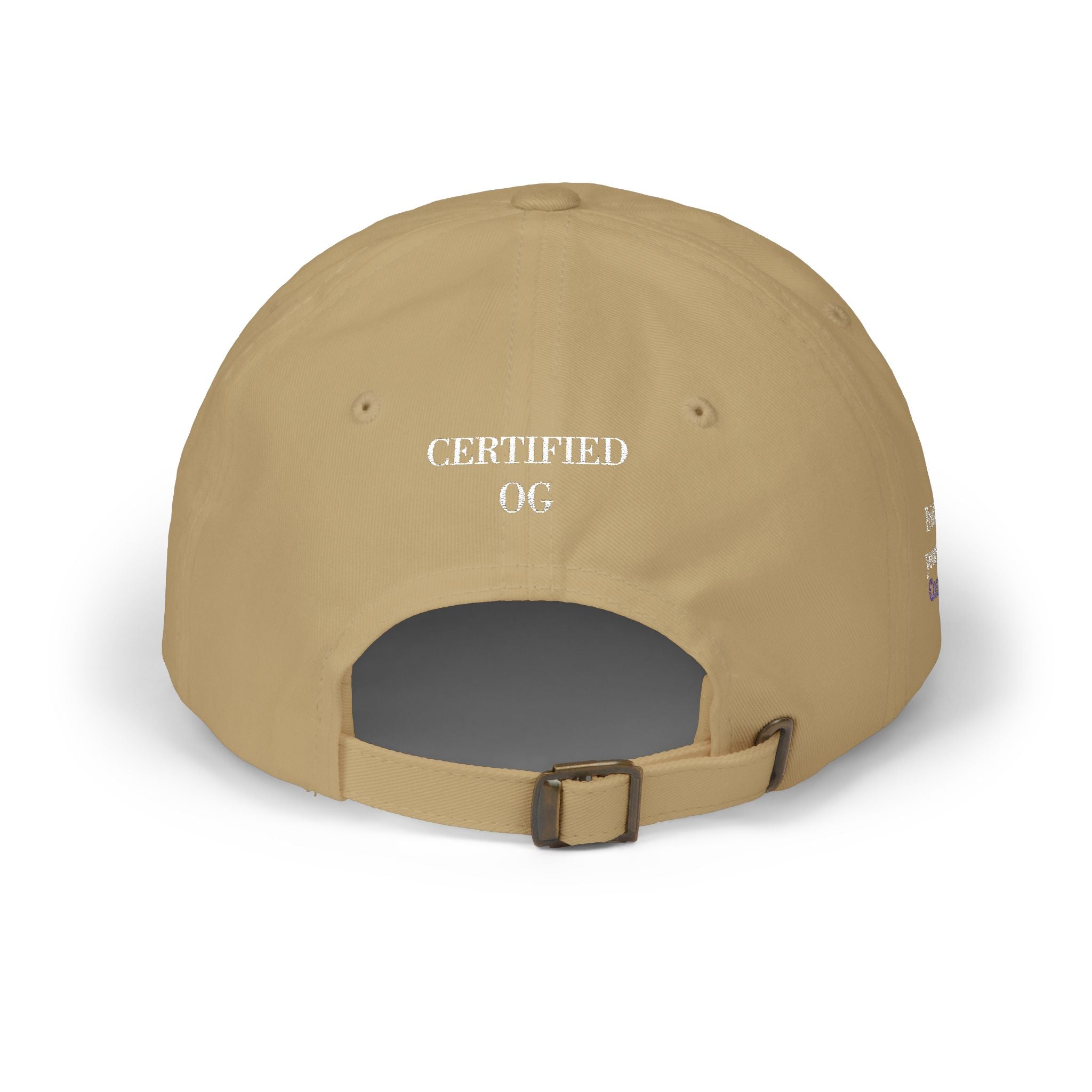 Dad Cap – "Certified OG" Classic White Embroidered Baseball Hat