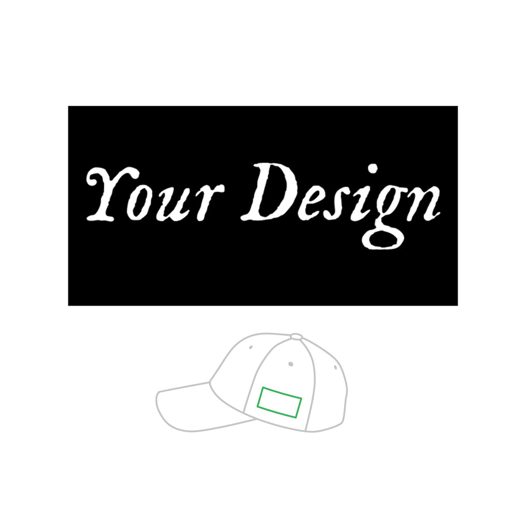 Personalized Baseball Heart Cap — Youth Adjustable Love Baseball Hat
