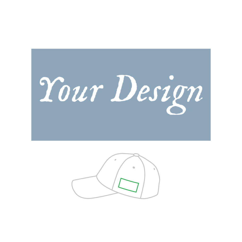 Personalized Baseball Heart Cap — Youth Adjustable Love Baseball Hat