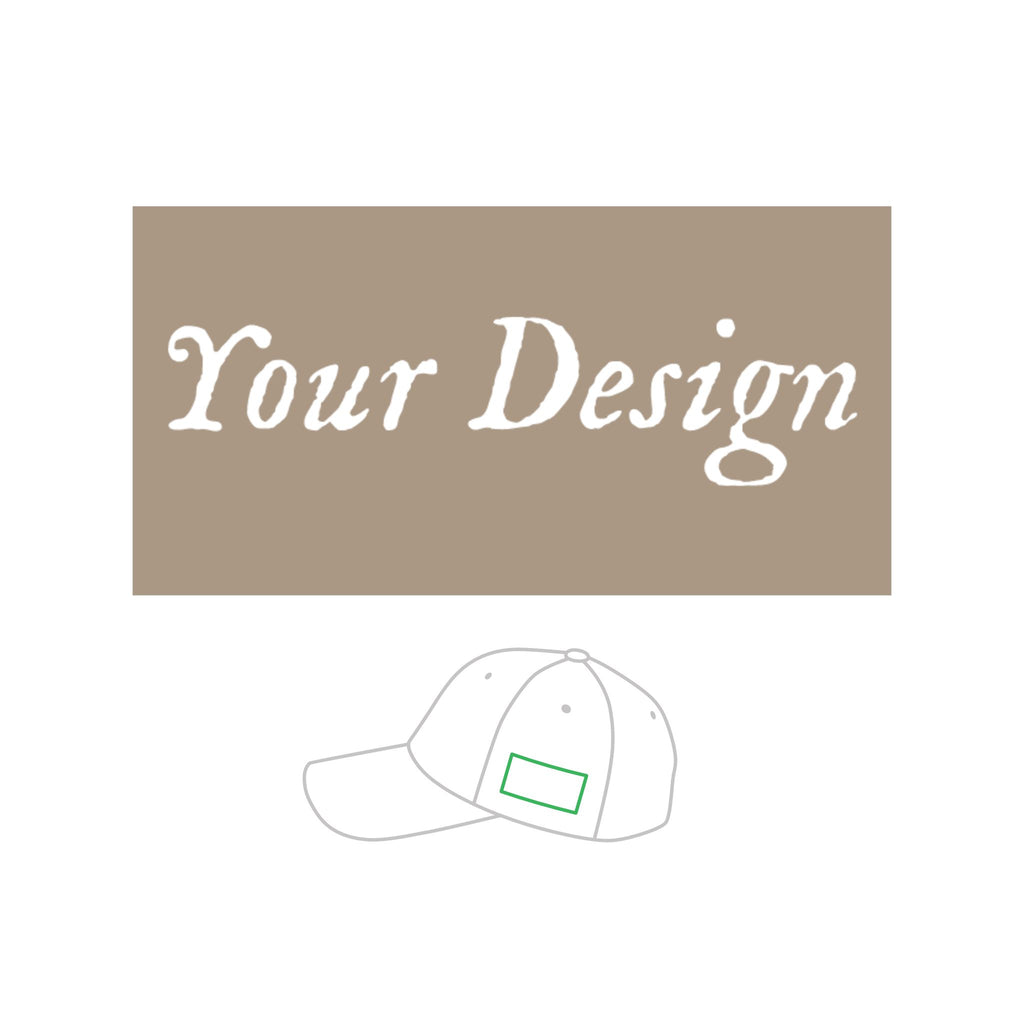 Personalized Baseball Heart Cap — Youth Adjustable Love Baseball Hat