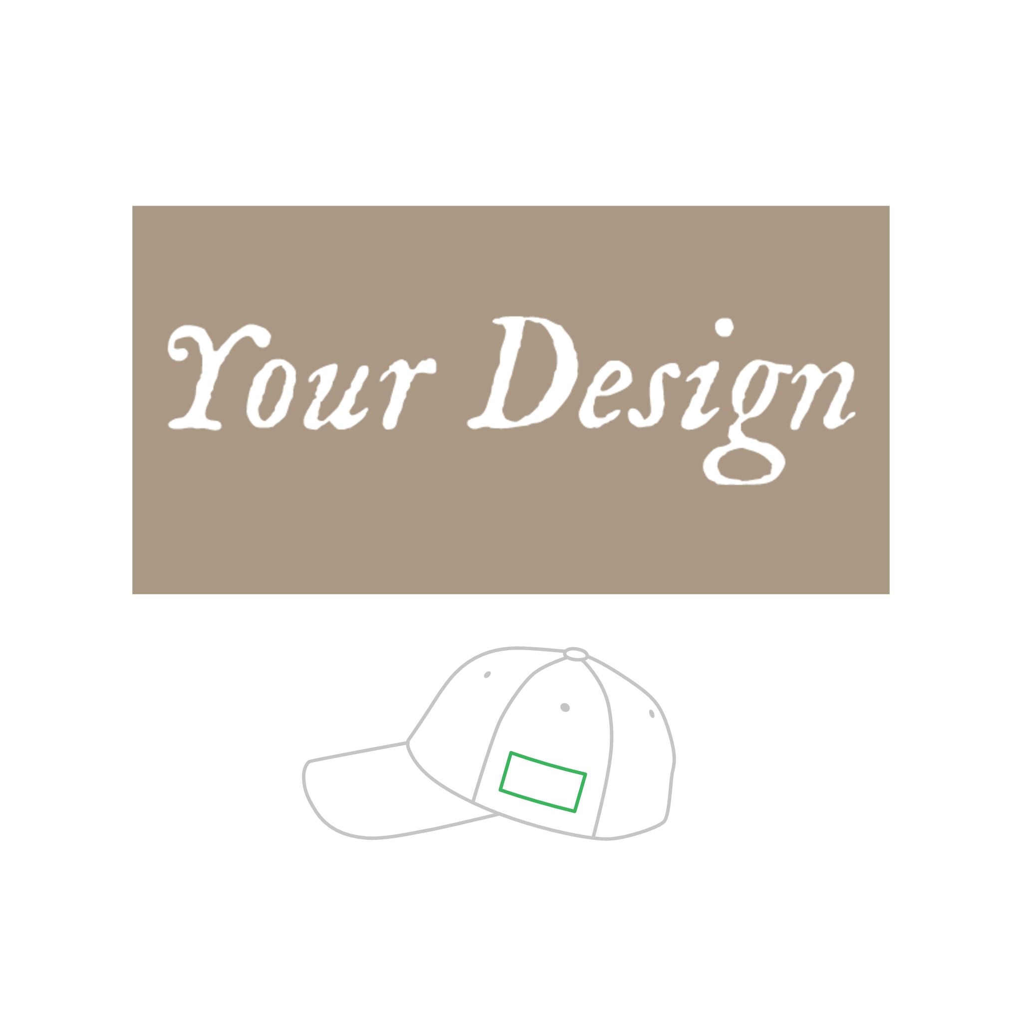 Personalized Baseball Heart Cap — Youth Adjustable Love Baseball Hat