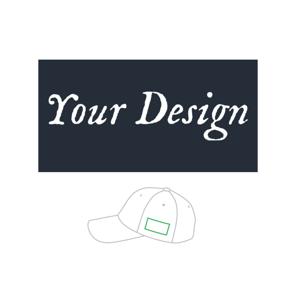 Personalized Baseball Heart Cap — Youth Adjustable Love Baseball Hat