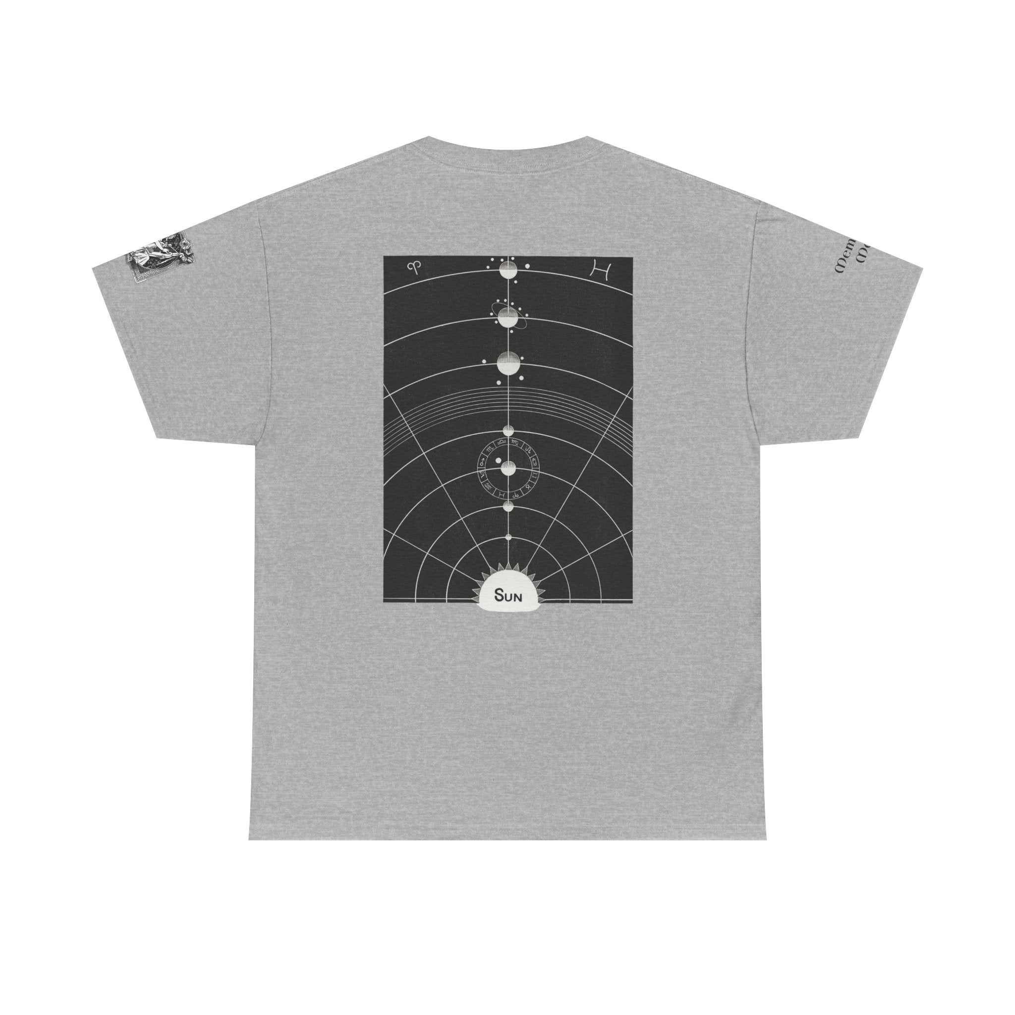 Celestial Diagram & Romantic Illustration Unisex Tee