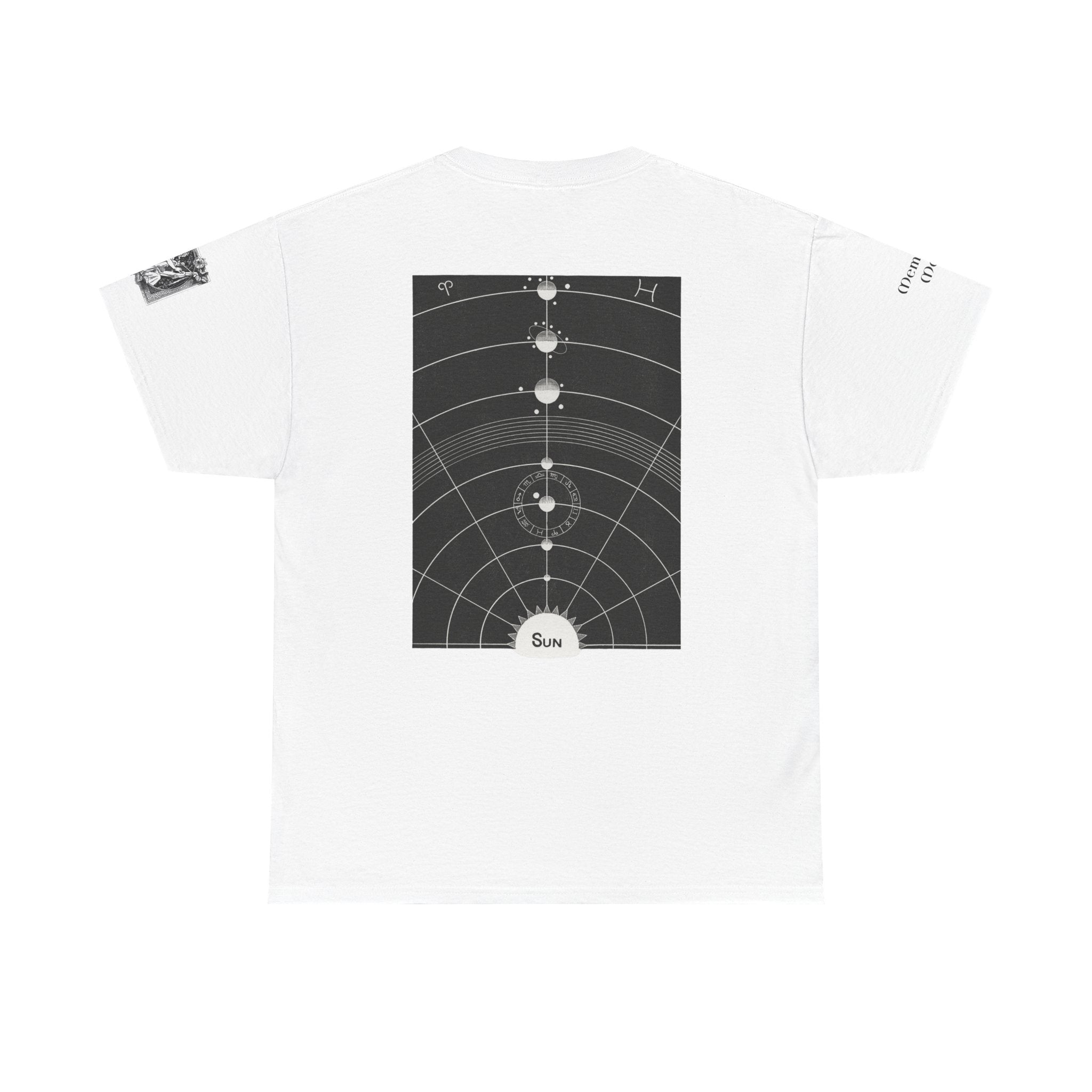 Celestial Diagram & Romantic Illustration Unisex Tee