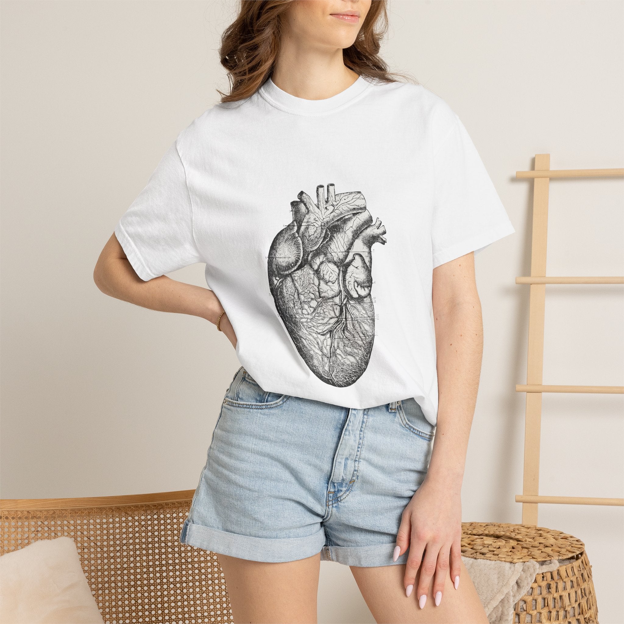 Anatomical Heart Unisex T-shirt(Personalized)