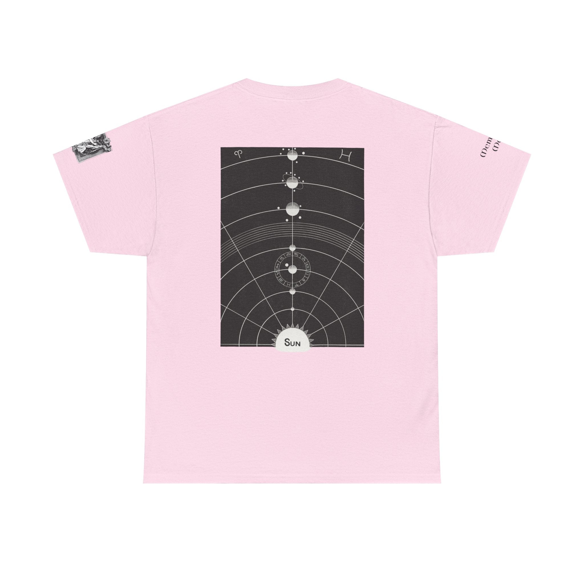 Celestial Diagram & Romantic Illustration Unisex Tee