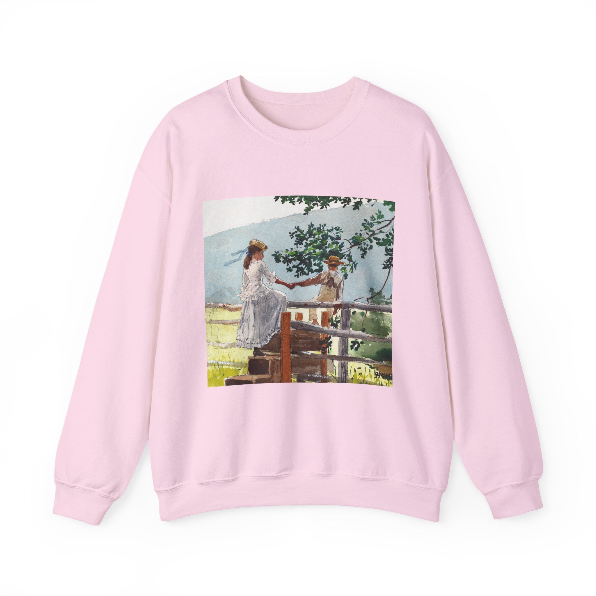 Vintage Pastoral, Unisex Crewneck Sweatshirt (Personalizable)