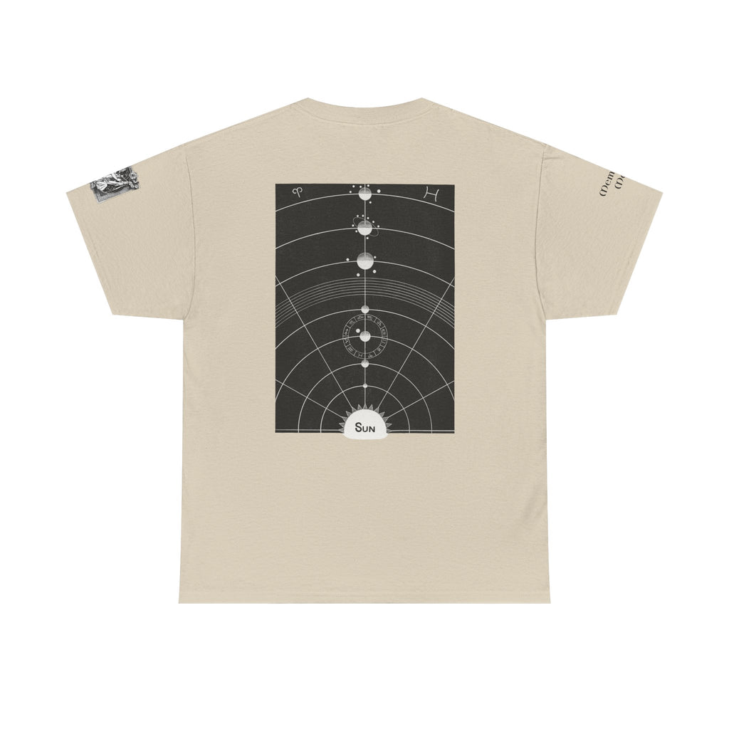 Celestial Diagram & Romantic Illustration Unisex Tee