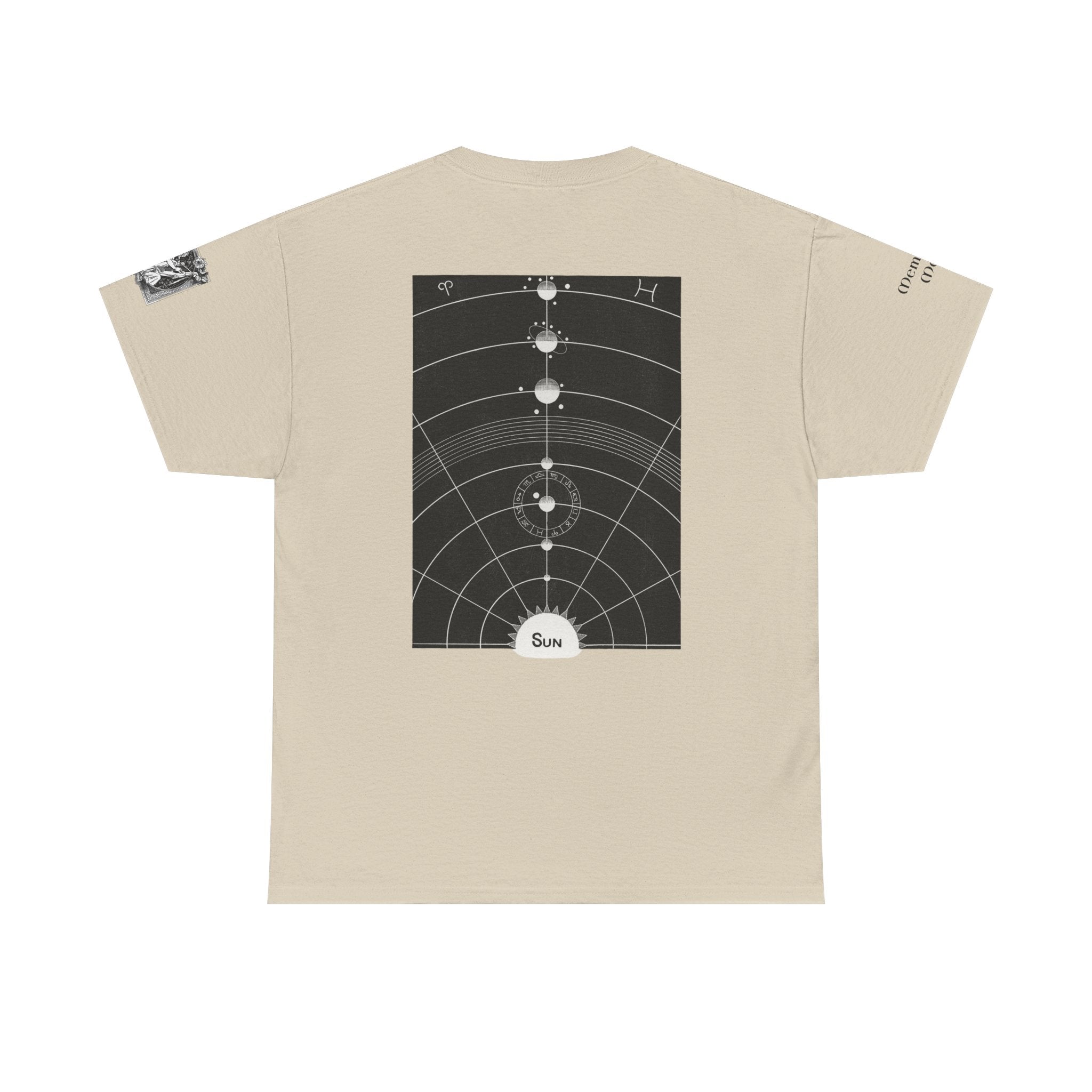 Celestial Diagram & Romantic Illustration Unisex Tee