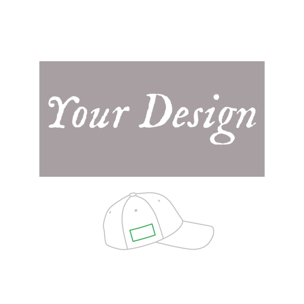 Personalized Baseball Heart Cap — Youth Adjustable Love Baseball Hat