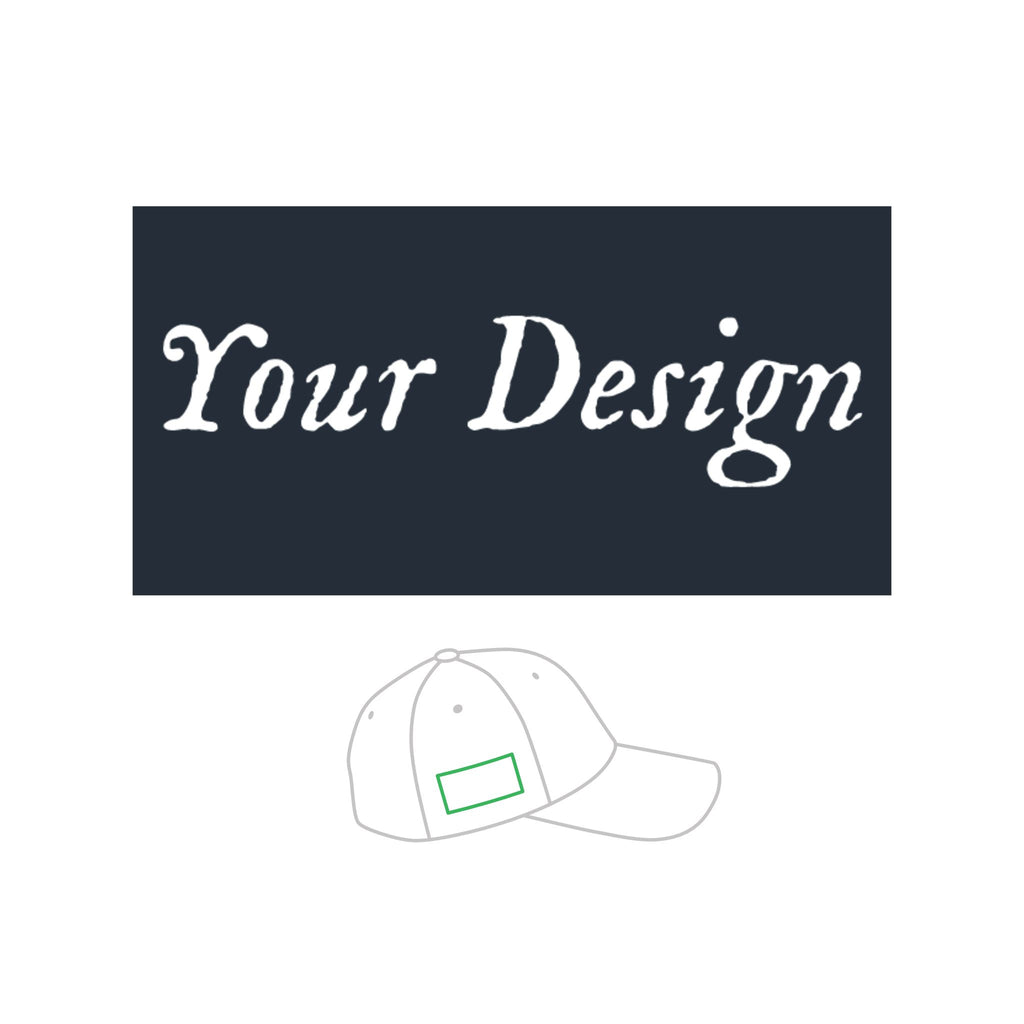 Personalized Baseball Heart Cap — Youth Adjustable Love Baseball Hat
