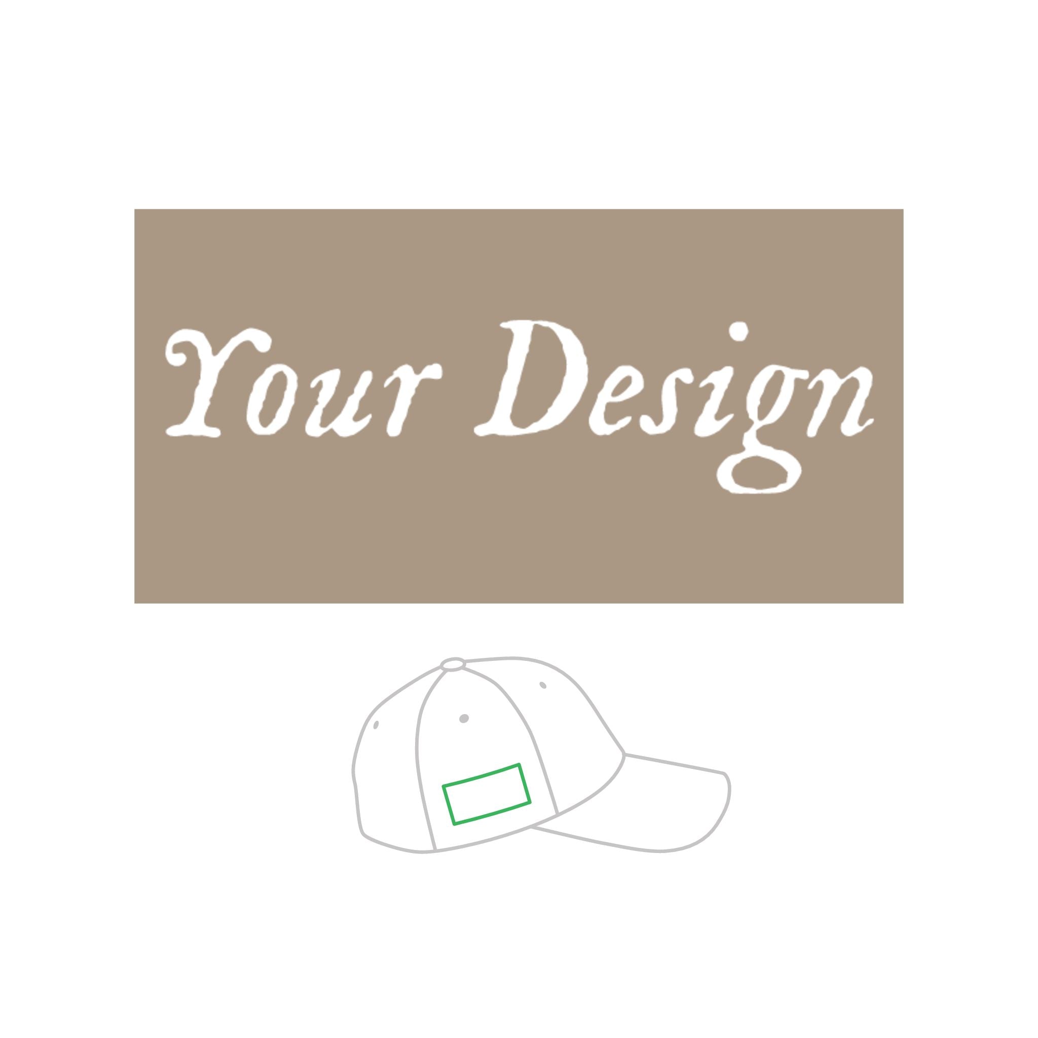 Personalized Baseball Heart Cap — Youth Adjustable Love Baseball Hat