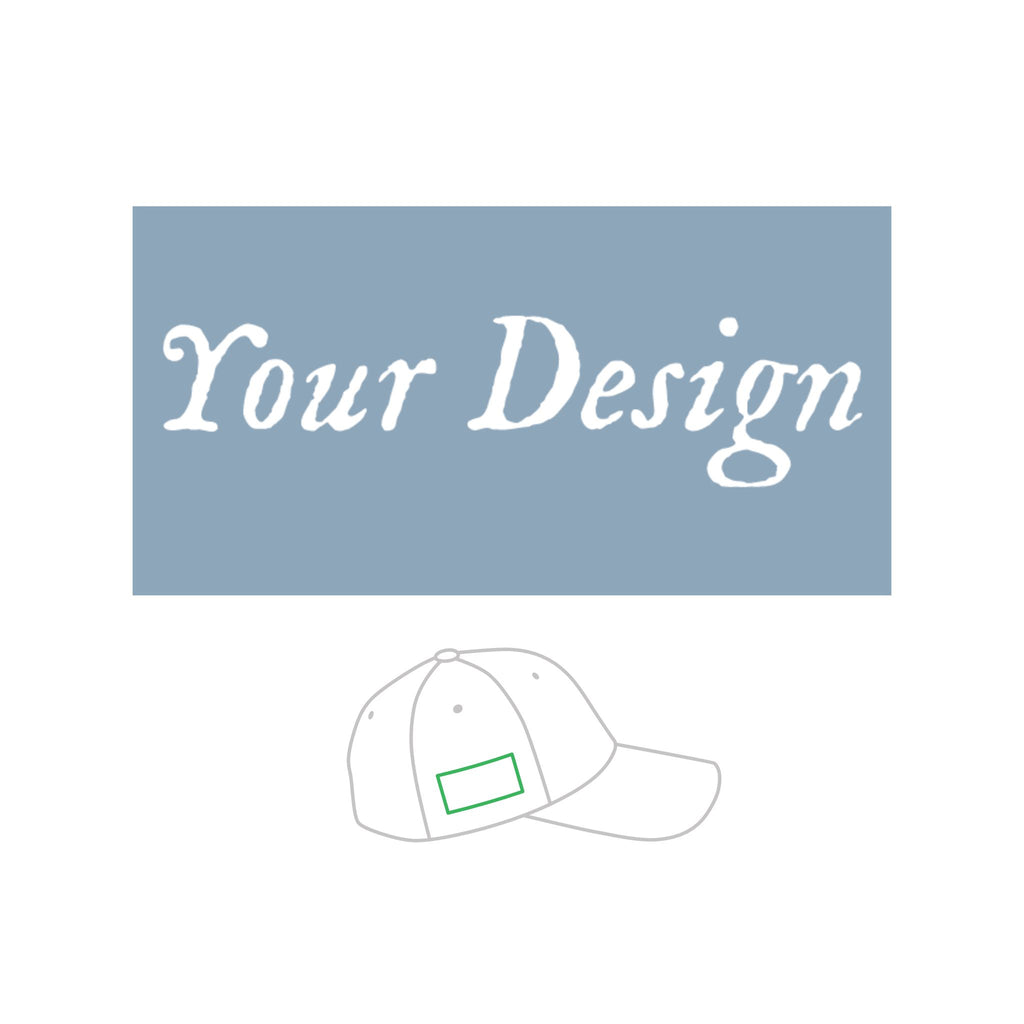 Personalized Baseball Heart Cap — Youth Adjustable Love Baseball Hat