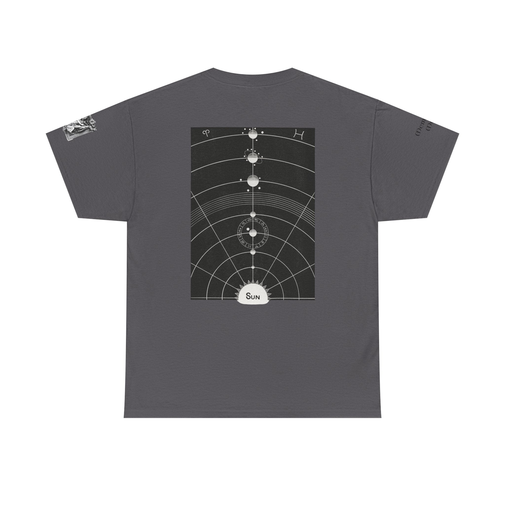 Celestial Diagram & Romantic Illustration Unisex Tee