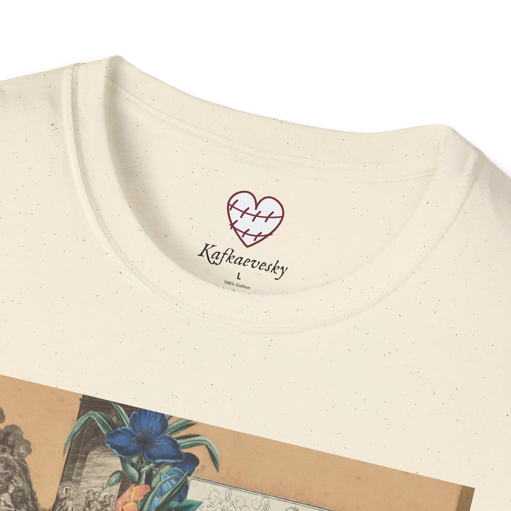 Vintage Floral Collage T-Shirt