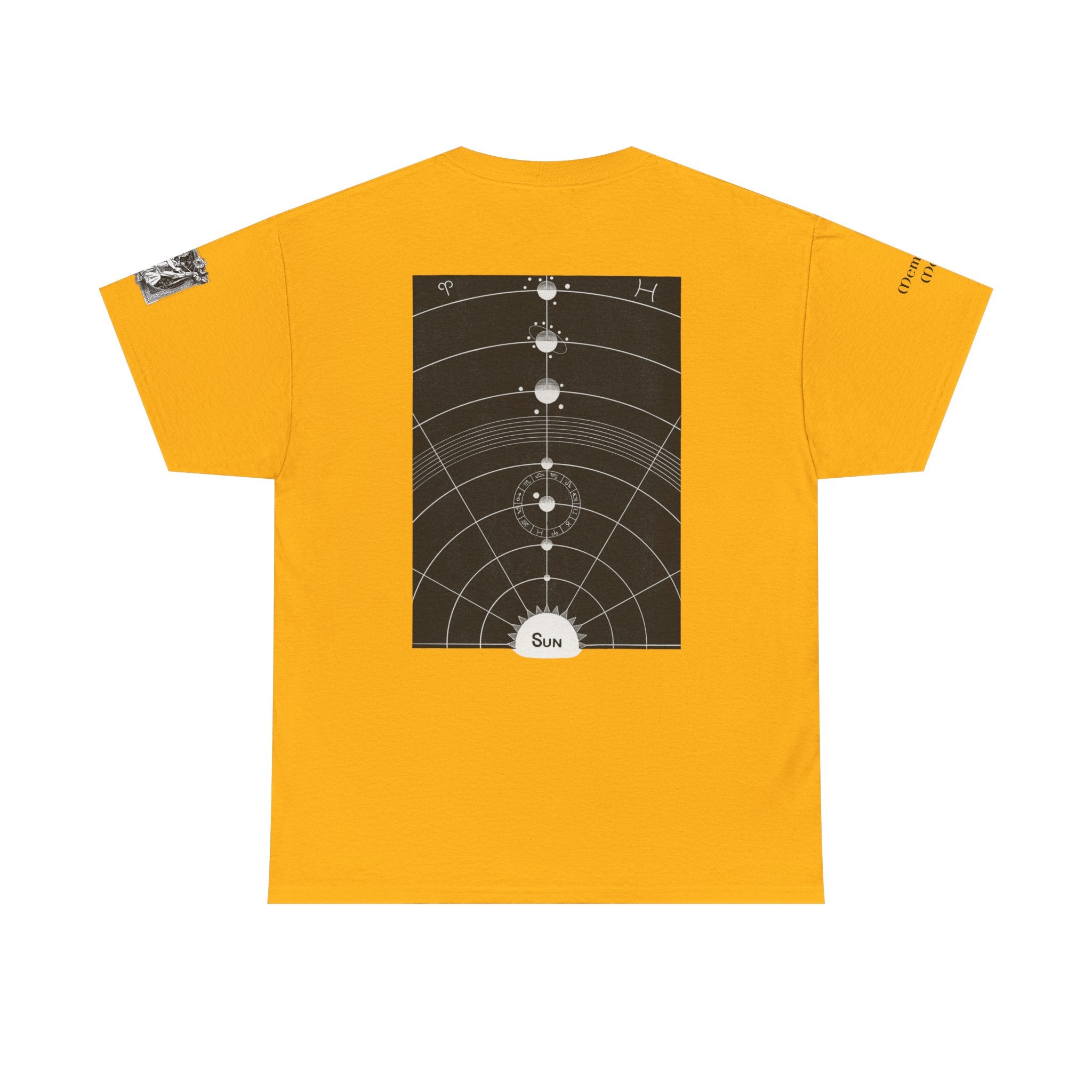 Celestial Diagram & Romantic Illustration Unisex Tee