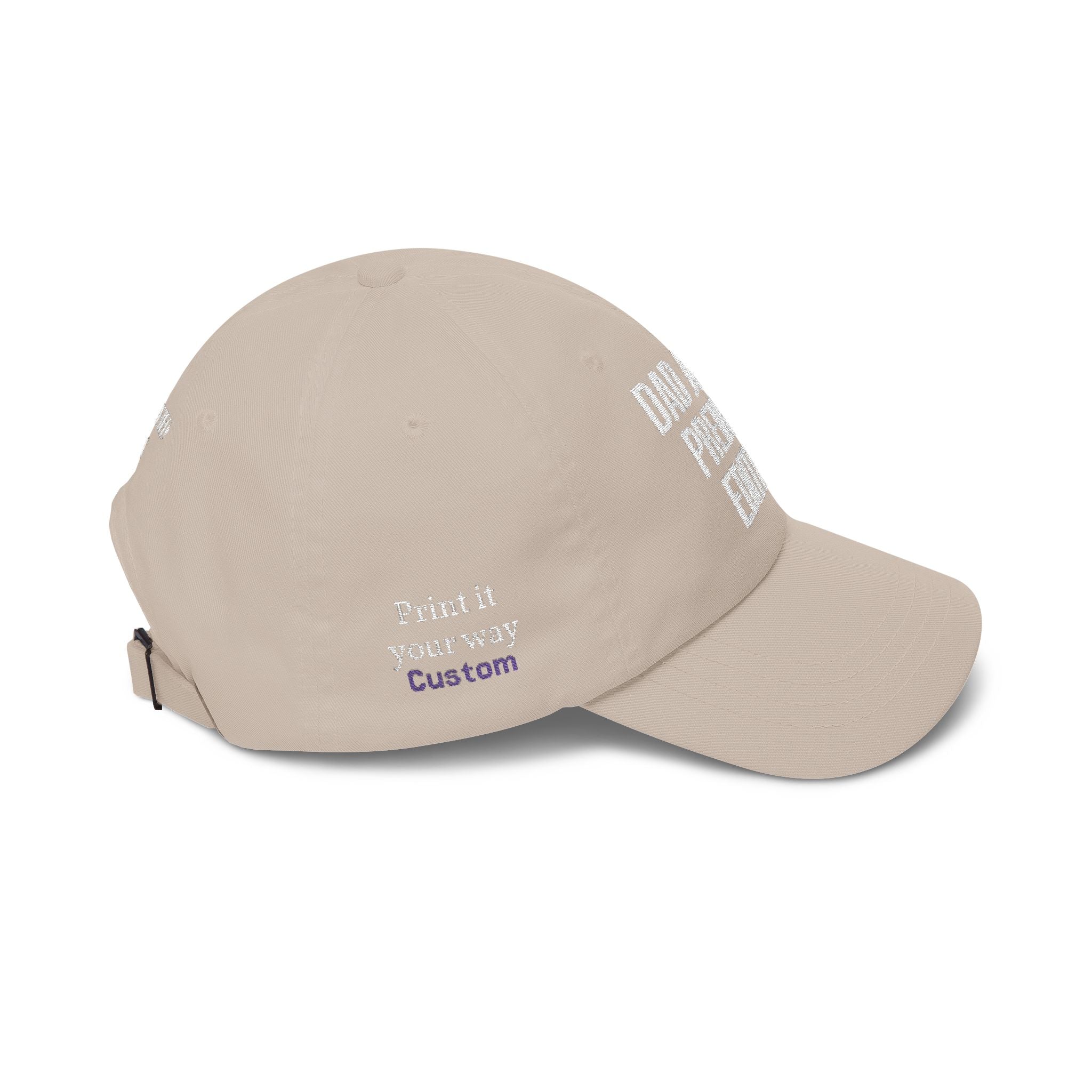 Dad Cap – "Certified OG" Classic White Embroidered Baseball Hat