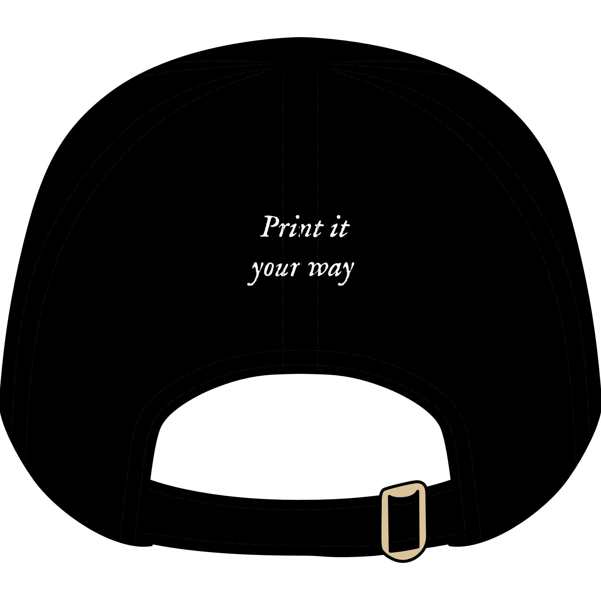 Personalized Baseball Heart Cap — Youth Adjustable Love Baseball Hat