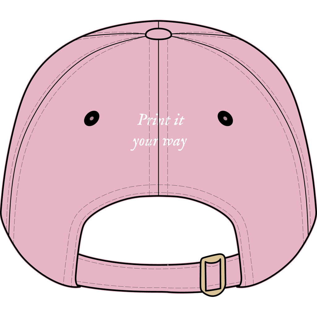 Personalized Baseball Heart Cap — Youth Adjustable Love Baseball Hat