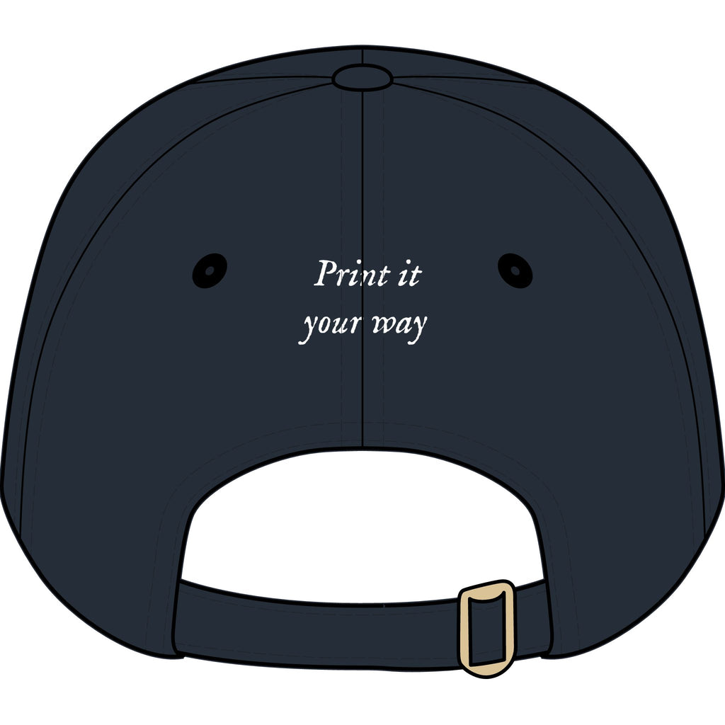 Personalized Baseball Heart Cap — Youth Adjustable Love Baseball Hat