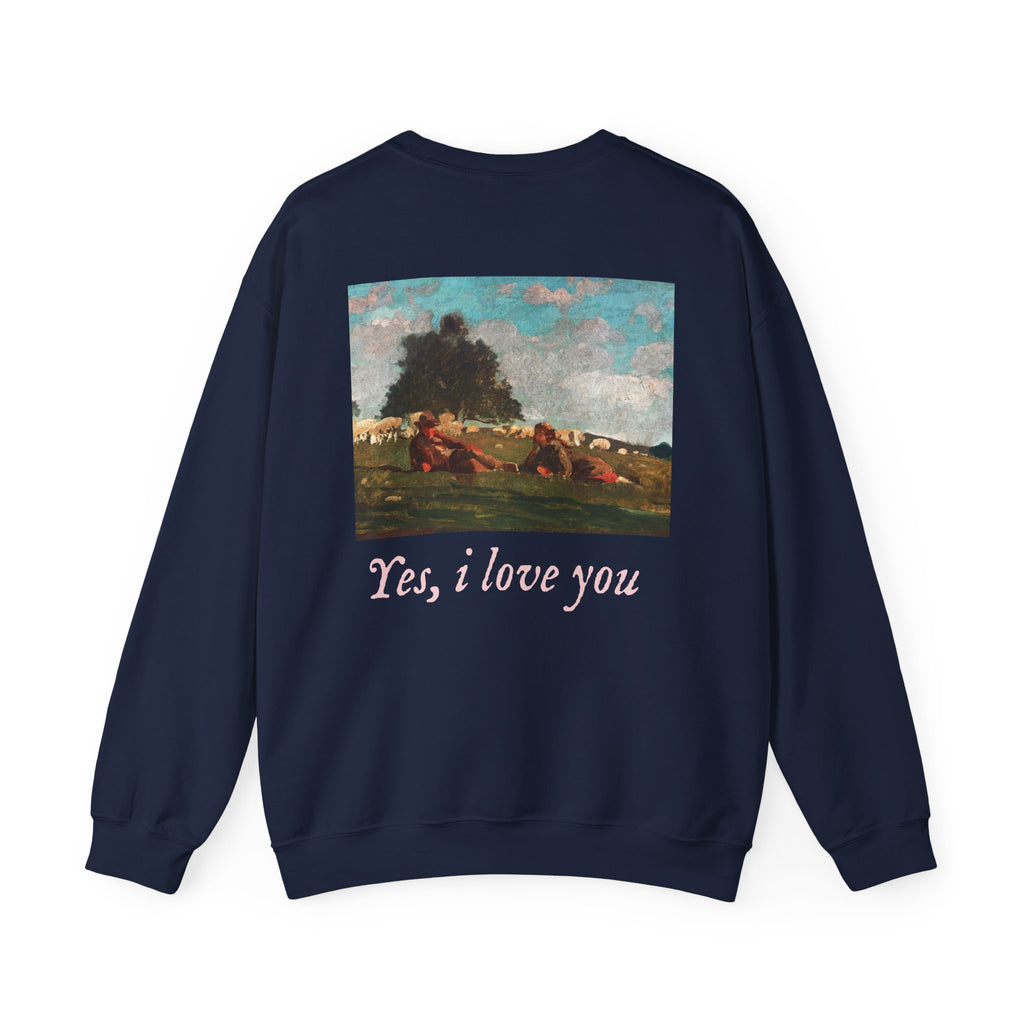 Vintage Pastoral, Unisex Crewneck Sweatshirt (Personalizable)