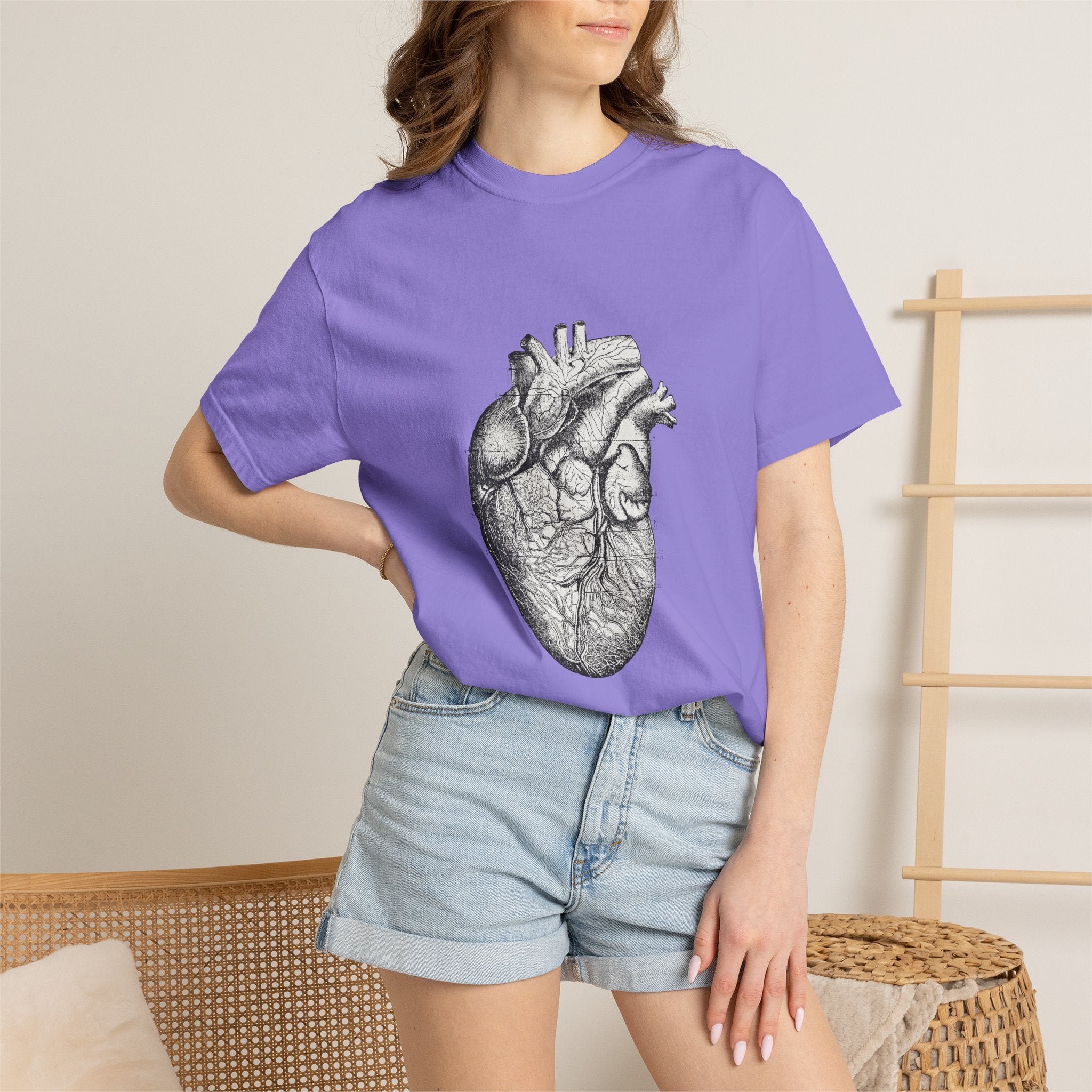 Anatomical Heart Unisex T-shirt(Personalized)