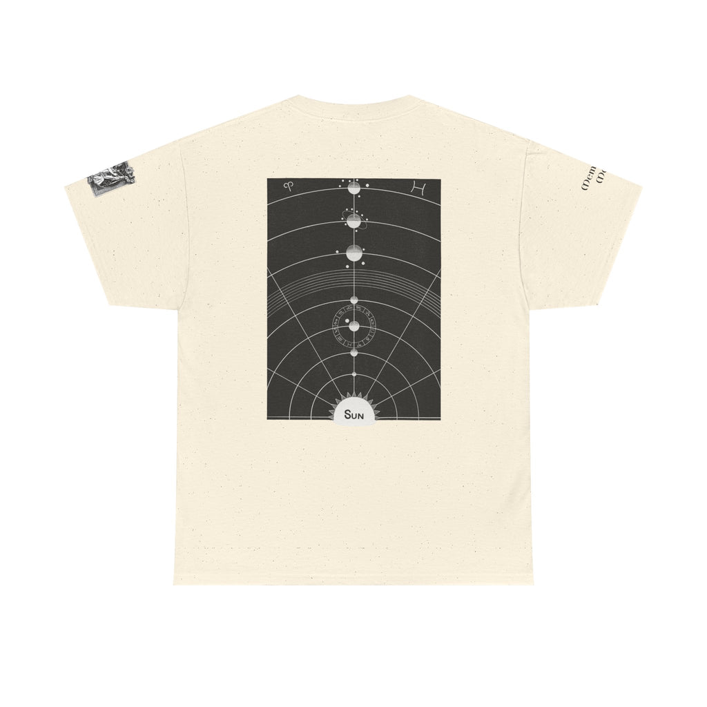 Celestial Diagram & Romantic Illustration Unisex Tee