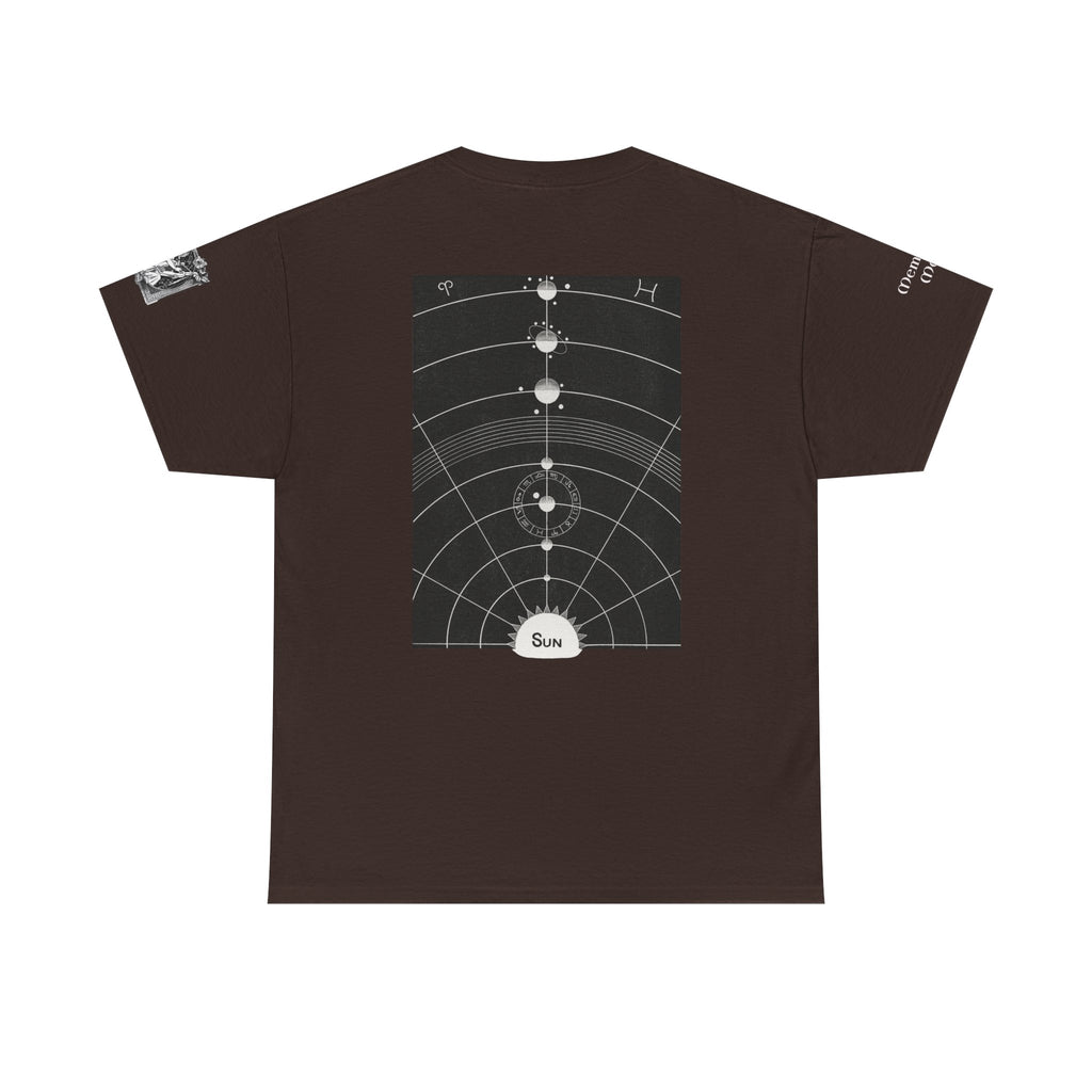 Celestial Diagram & Romantic Illustration Unisex Tee