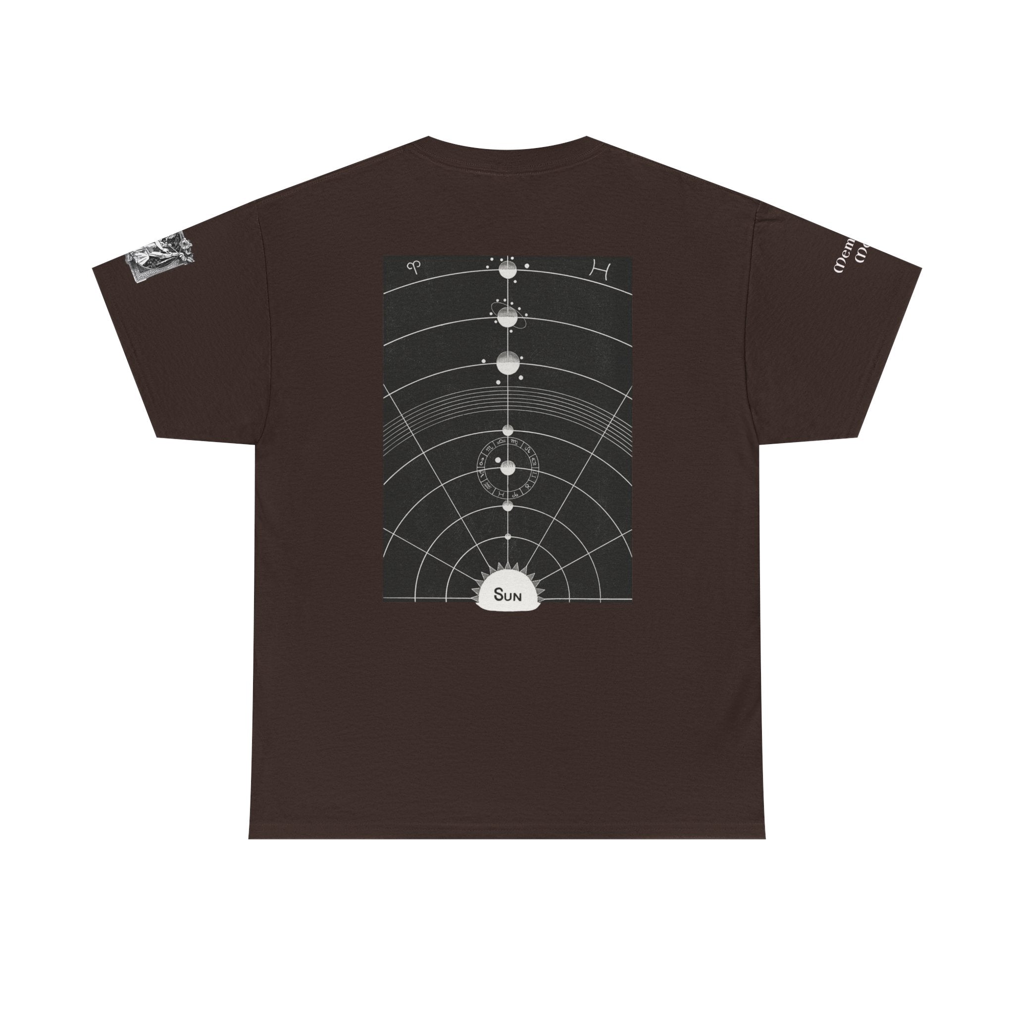 Celestial Diagram & Romantic Illustration Unisex Tee