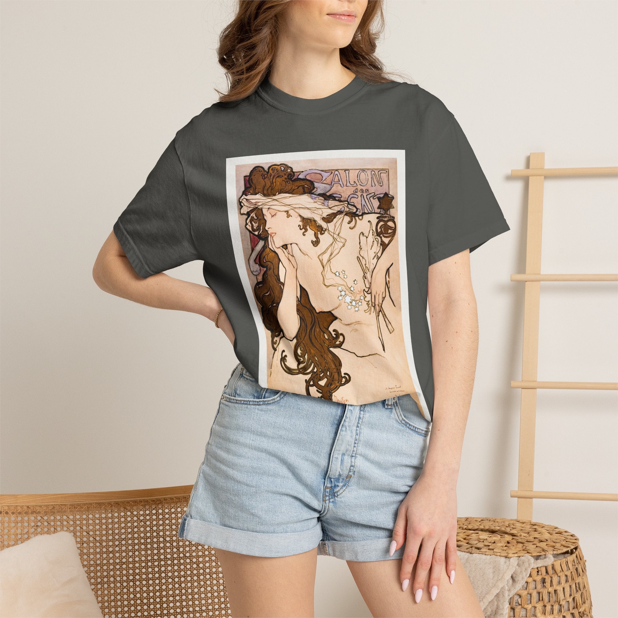 Vintage Floral & Moon Print Unisex
