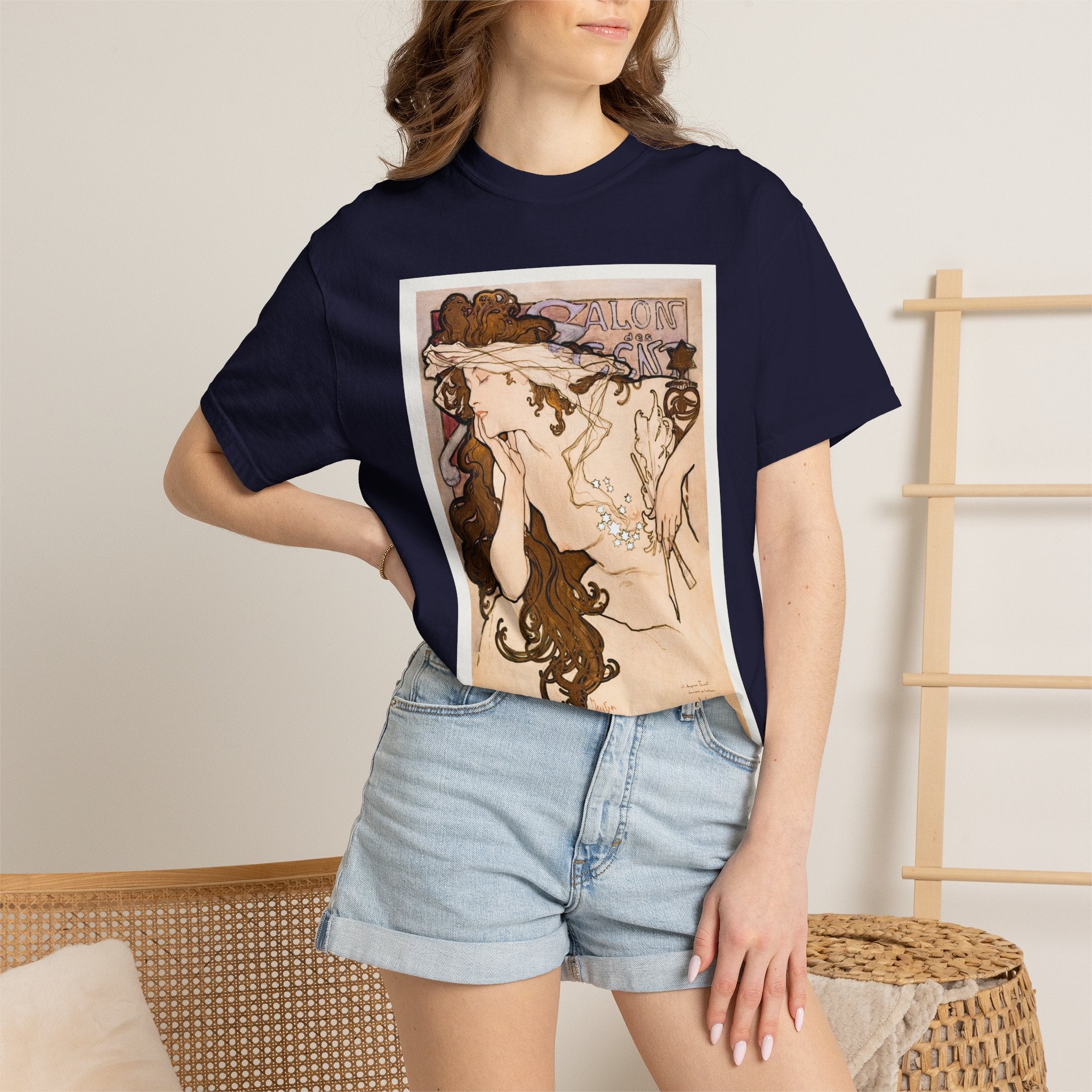 Vintage Floral & Moon Print Unisex